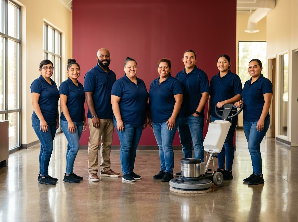 The Gauses Cleaning team — locally owned floor care professionals in Columbia, SC